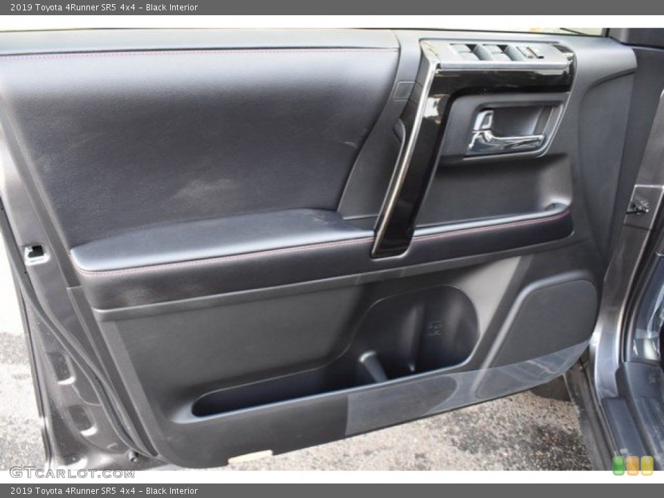 Black Interior Door Panel for the 2019 Toyota 4Runner SR5 4x4 #131599021