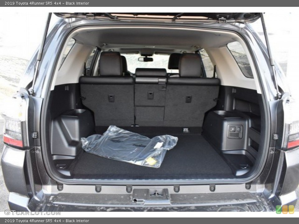 Black Interior Trunk for the 2019 Toyota 4Runner SR5 4x4 #131599222