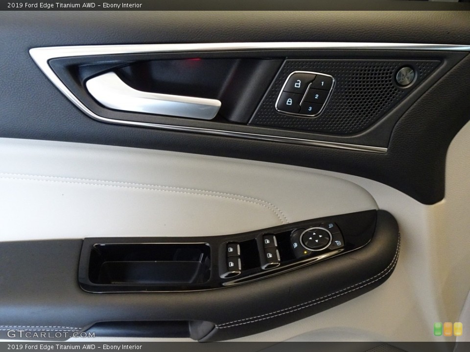 Ebony Interior Door Panel for the 2019 Ford Edge Titanium AWD #131599249