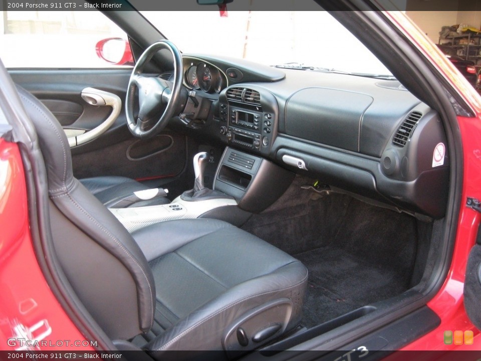 Black Interior Front Seat for the 2004 Porsche 911 GT3 #131601583