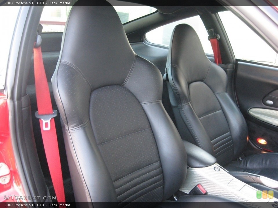 Black Interior Front Seat for the 2004 Porsche 911 GT3 #131601634