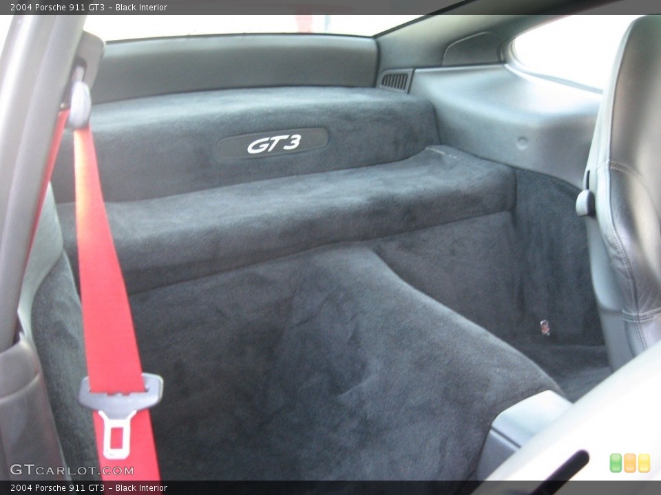 Black Interior Rear Seat for the 2004 Porsche 911 GT3 #131601682