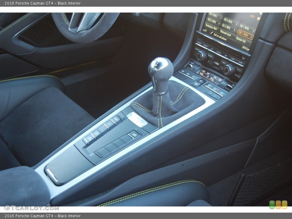Black Interior Transmission for the 2016 Porsche Cayman GT4 #131602369