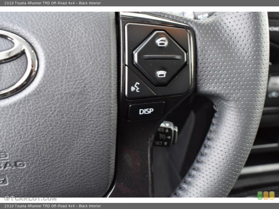 Black Interior Steering Wheel for the 2019 Toyota 4Runner TRD Off-Road 4x4 #131607493