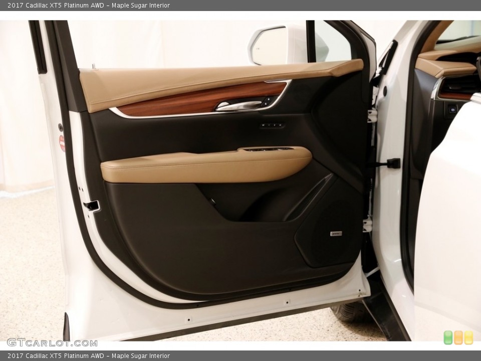 Maple Sugar Interior Door Panel for the 2017 Cadillac XT5 Platinum AWD #131608975