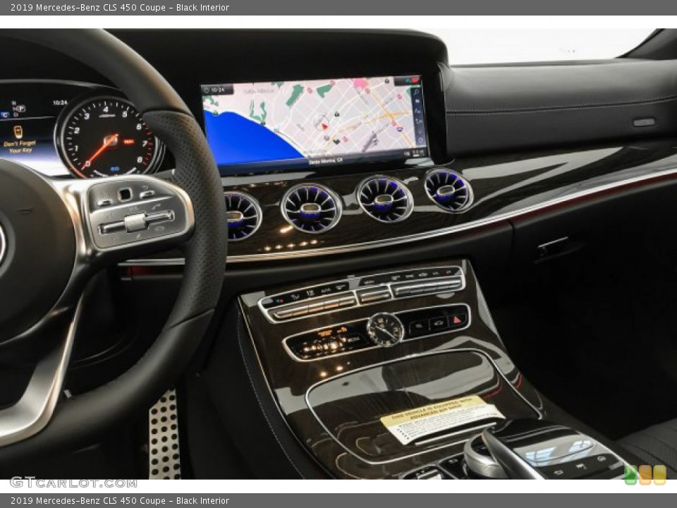 Black Interior Controls for the 2019 Mercedes-Benz CLS 450 Coupe #131610648