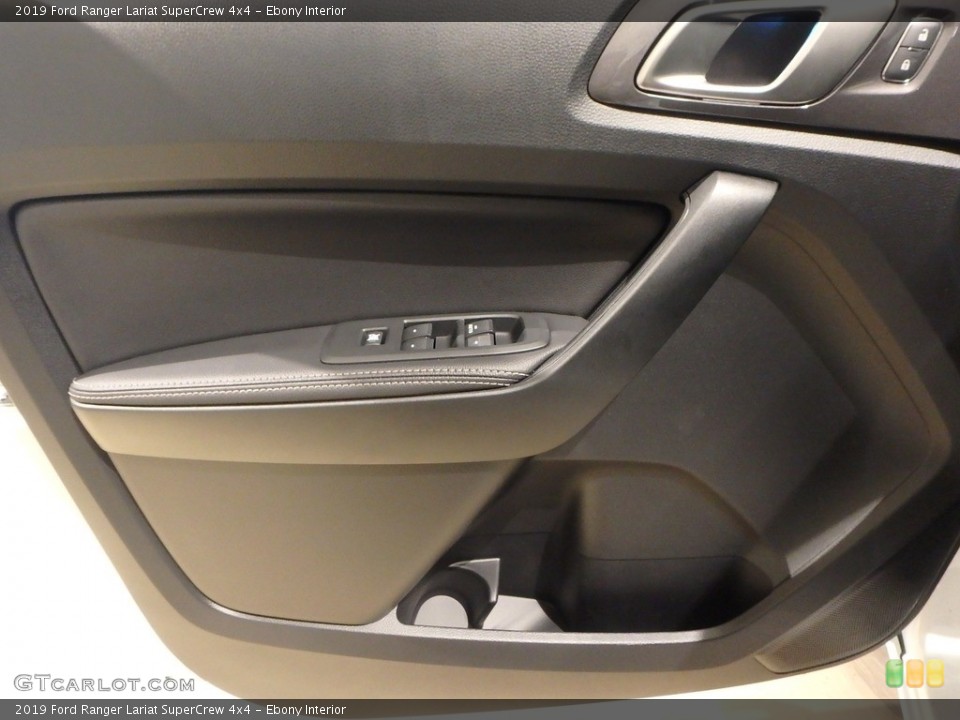 Ebony Interior Door Panel for the 2019 Ford Ranger Lariat SuperCrew 4x4 #131613264