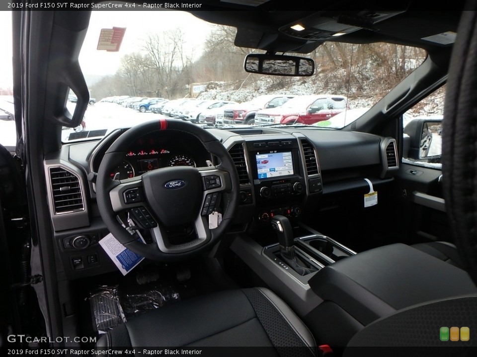 Raptor Black Interior Front Seat for the 2019 Ford F150 SVT Raptor SuperCrew 4x4 #131613745