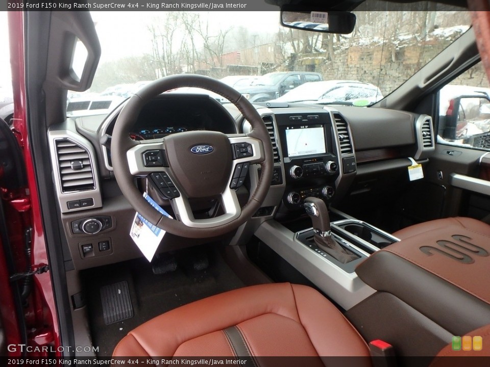 King Ranch Kingsville/Java Interior Photo for the 2019 Ford F150 King Ranch SuperCrew 4x4 #131614156