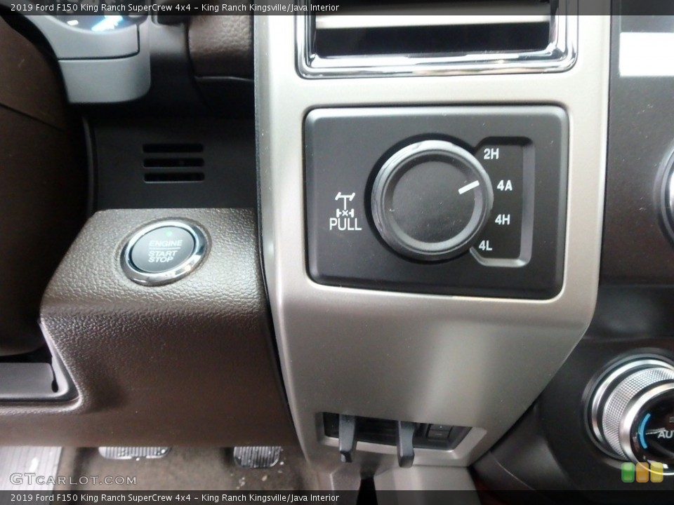 King Ranch Kingsville/Java Interior Controls for the 2019 Ford F150 King Ranch SuperCrew 4x4 #131614237