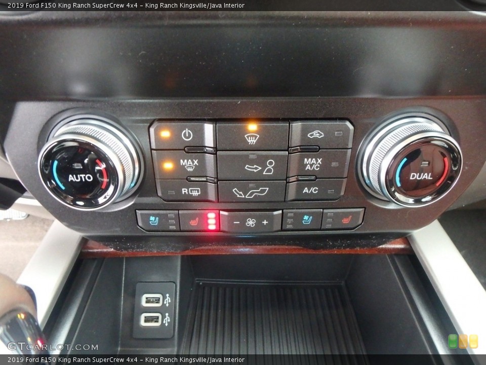 King Ranch Kingsville/Java Interior Controls for the 2019 Ford F150 King Ranch SuperCrew 4x4 #131614273