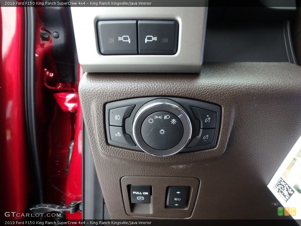 King Ranch Kingsville/Java Interior Controls for the 2019 Ford F150 King Ranch SuperCrew 4x4 #131614294