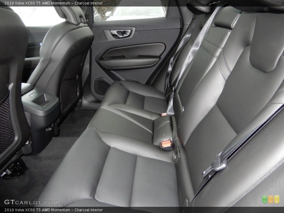 Charcoal Interior Rear Seat for the 2019 Volvo XC60 T5 AWD Momentum #131618500