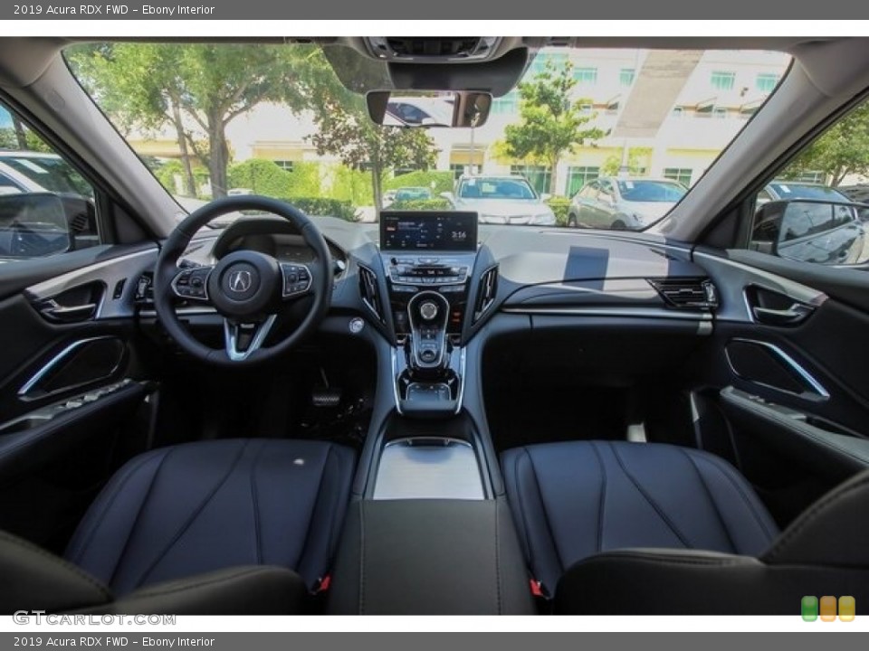 Ebony Interior Dashboard for the 2019 Acura RDX FWD #131618602