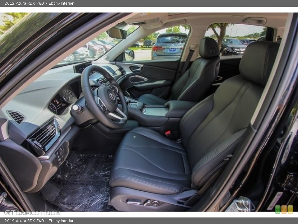 Ebony Interior Front Seat for the 2019 Acura RDX FWD #131618881