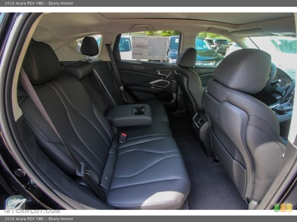 Ebony Interior Rear Seat for the 2019 Acura RDX FWD #131619052