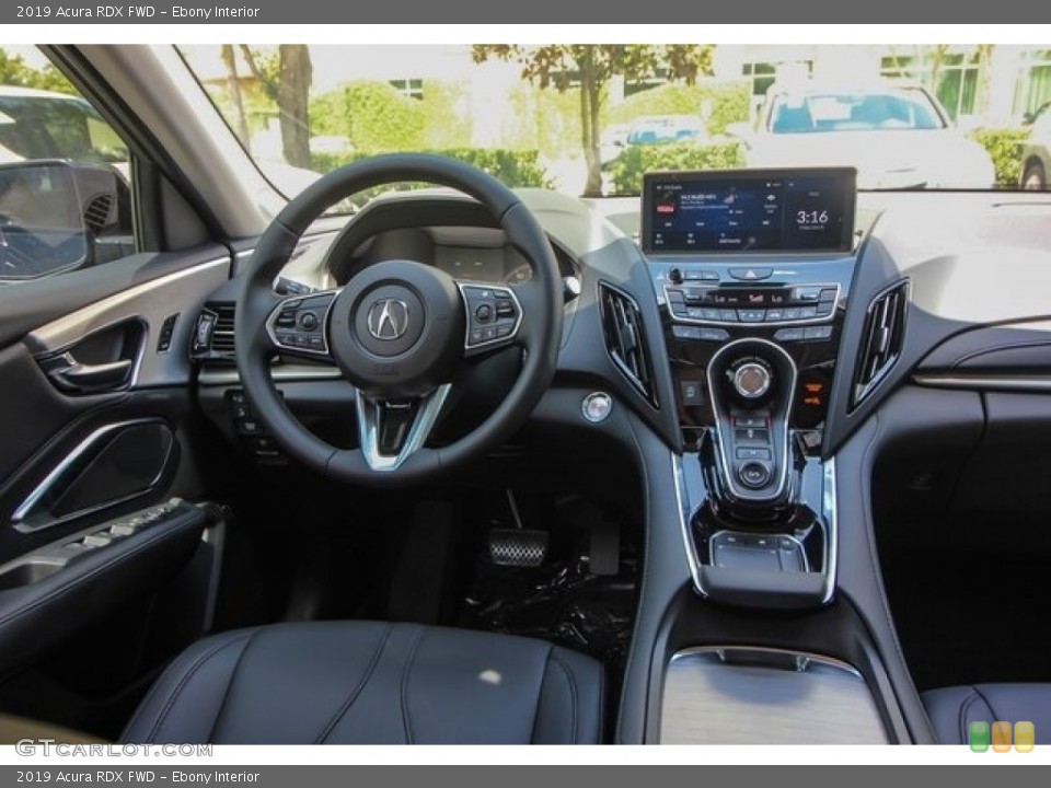 Ebony Interior Dashboard for the 2019 Acura RDX FWD #131619154