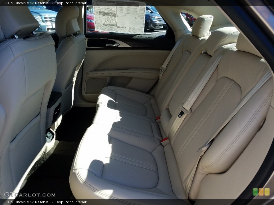 Cappuccino Interior Rear Seat for the 2019 Lincoln MKZ Reserve I #131622895