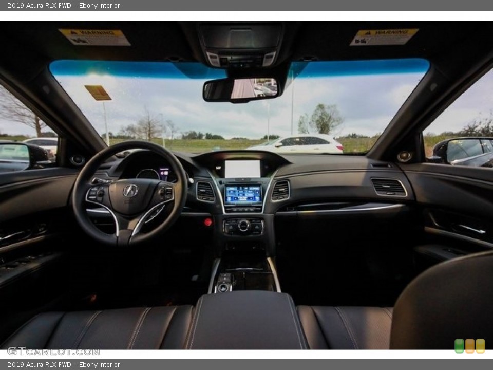 Ebony Interior Photo for the 2019 Acura RLX FWD #131628883