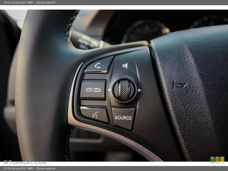 Ebony Interior Steering Wheel for the 2019 Acura RLX FWD #131628934