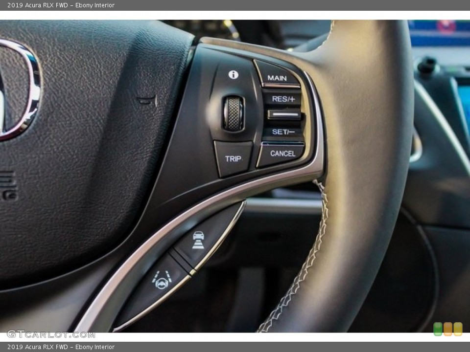 Ebony Interior Steering Wheel for the 2019 Acura RLX FWD #131628937