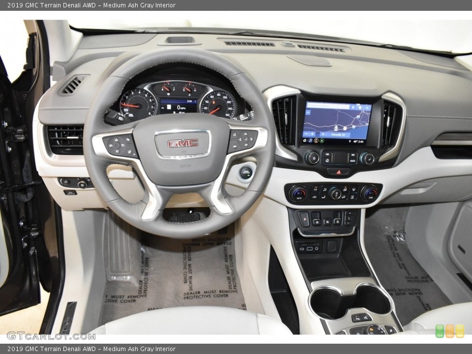Medium Ash Gray Interior Dashboard for the 2019 GMC Terrain Denali AWD #131629804