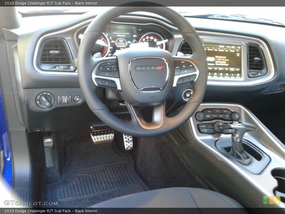 Black Interior Dashboard for the 2019 Dodge Challenger R/T Scat Pack #131630350