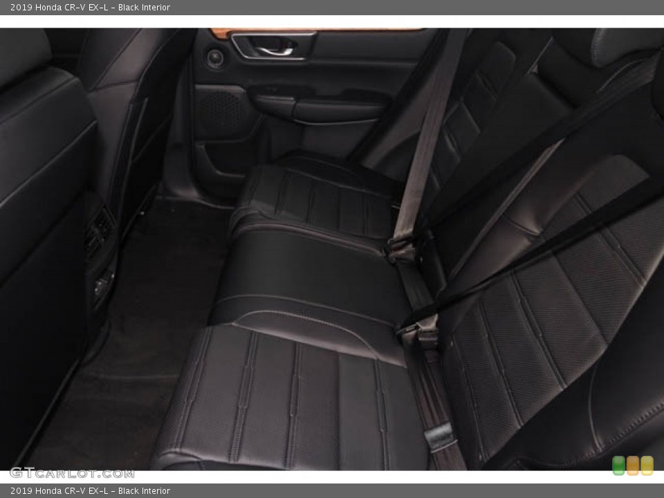 Black Interior Rear Seat for the 2019 Honda CR-V EX-L #131640269