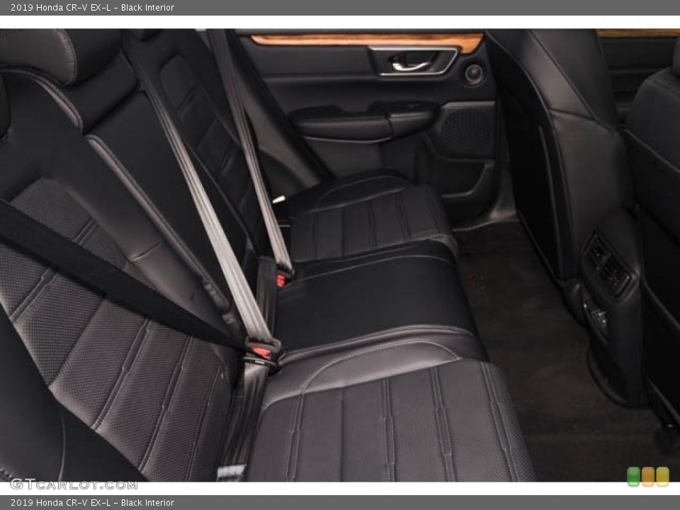 Black Interior Rear Seat for the 2019 Honda CR-V EX-L #131640494
