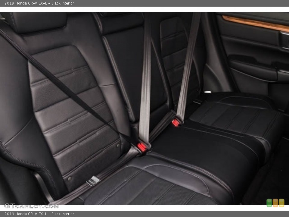 Black Interior Rear Seat for the 2019 Honda CR-V EX-L #131640518