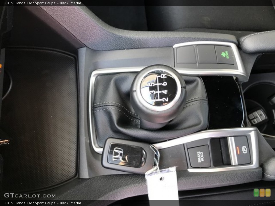 Black Interior Transmission for the 2019 Honda Civic Sport Coupe #131646623