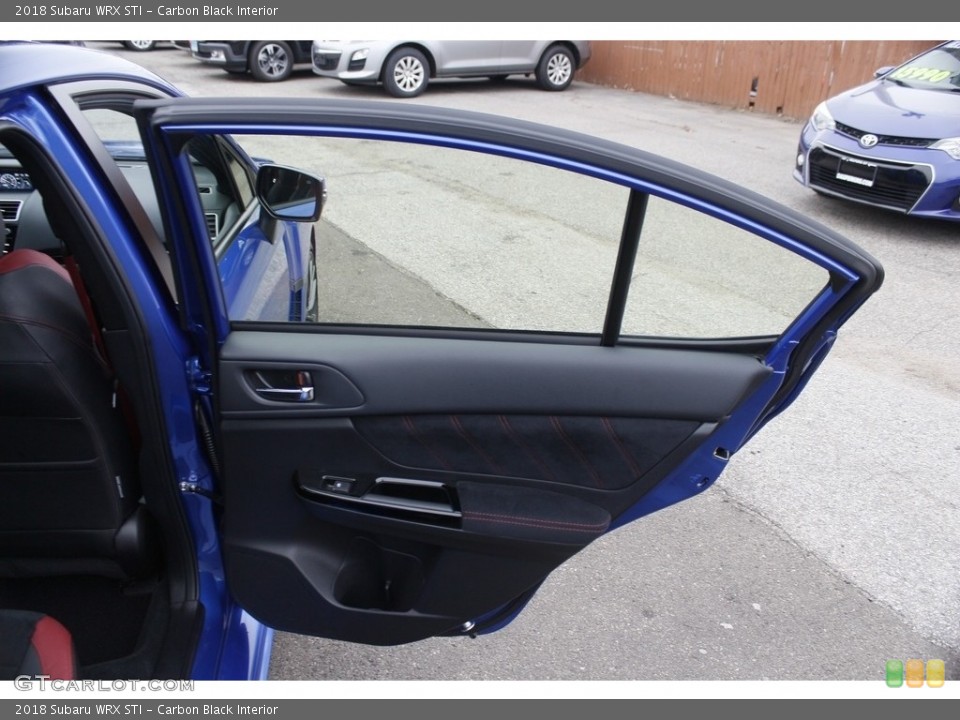 Carbon Black Interior Door Panel for the 2018 Subaru WRX STI #131668843