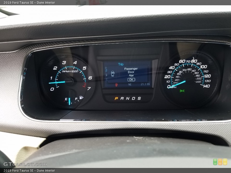Dune Interior Gauges for the 2019 Ford Taurus SE #131683723
