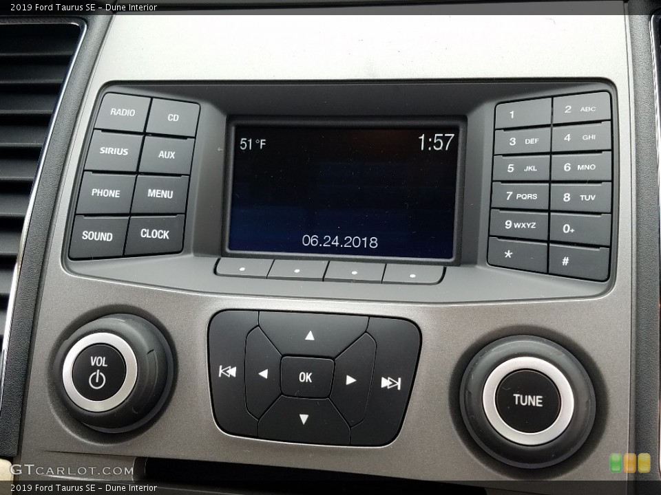 Dune Interior Controls for the 2019 Ford Taurus SE #131683747