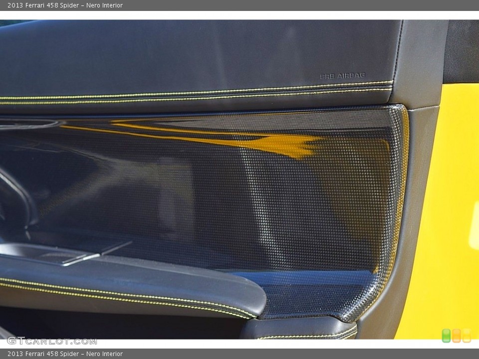 Nero Interior Door Panel for the 2013 Ferrari 458 Spider #131694562