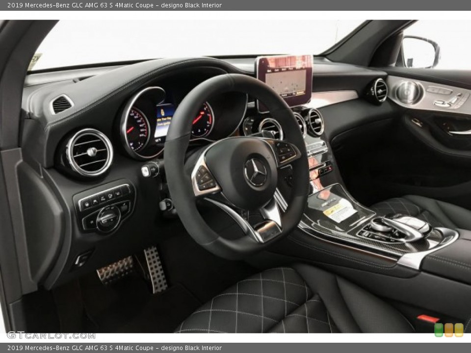 designo Black Interior Dashboard for the 2019 Mercedes-Benz GLC AMG 63 S 4Matic Coupe #131695324