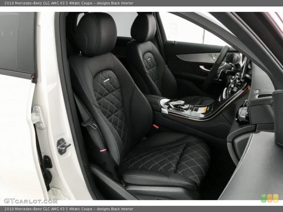 designo Black Interior Photo for the 2019 Mercedes-Benz GLC AMG 63 S 4Matic Coupe #131695345