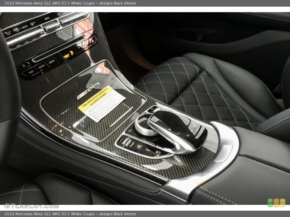 designo Black Interior Controls for the 2019 Mercedes-Benz GLC AMG 63 S 4Matic Coupe #131695381