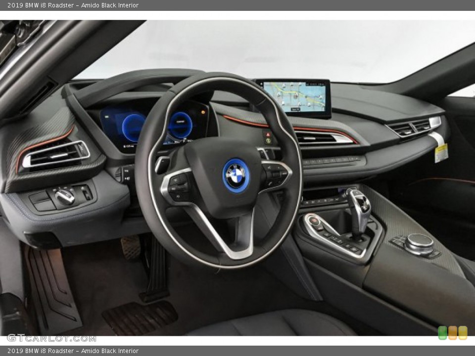 Amido Black Interior Dashboard for the 2019 BMW i8 Roadster #131696713