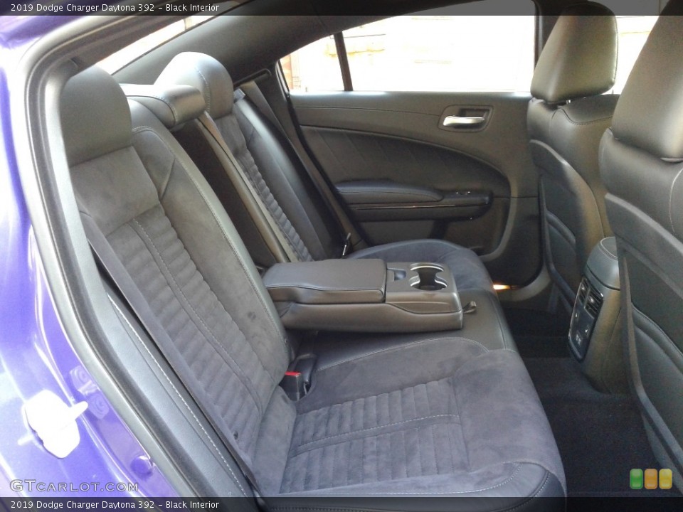 Black Interior Rear Seat for the 2019 Dodge Charger Daytona 392 #131703340