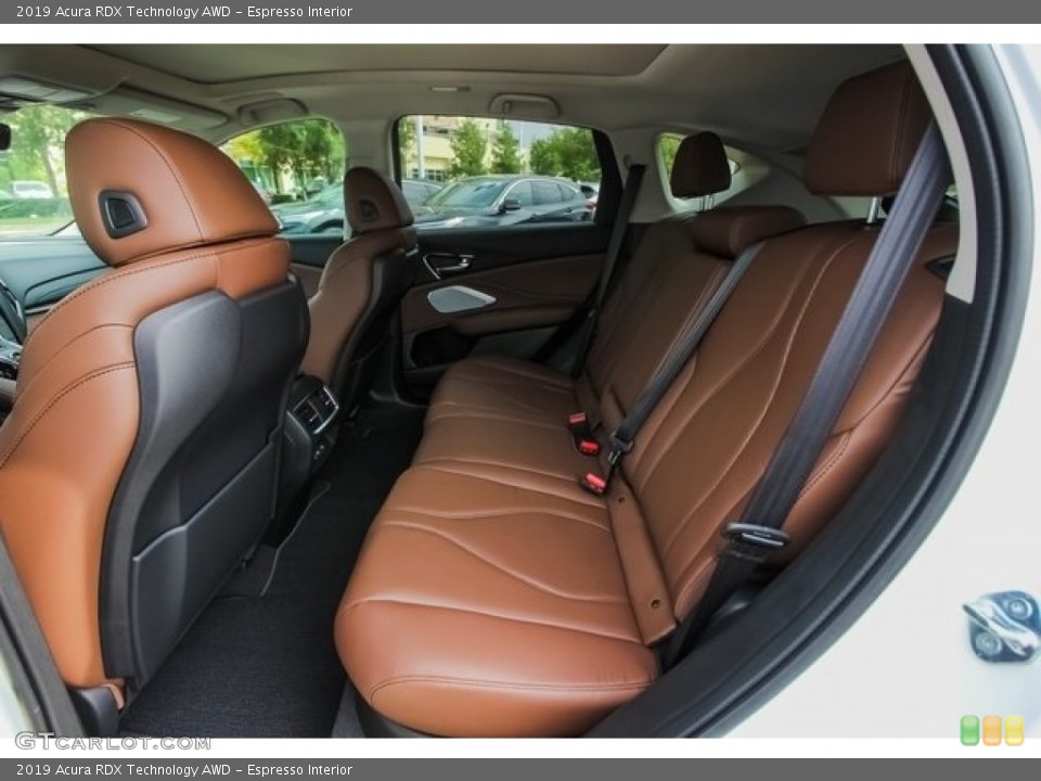 Espresso Interior Rear Seat for the 2019 Acura RDX Technology AWD #131711741