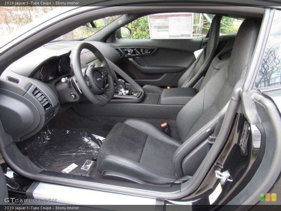 Ebony Interior Photo for the 2019 Jaguar F-Type Coupe #131712491