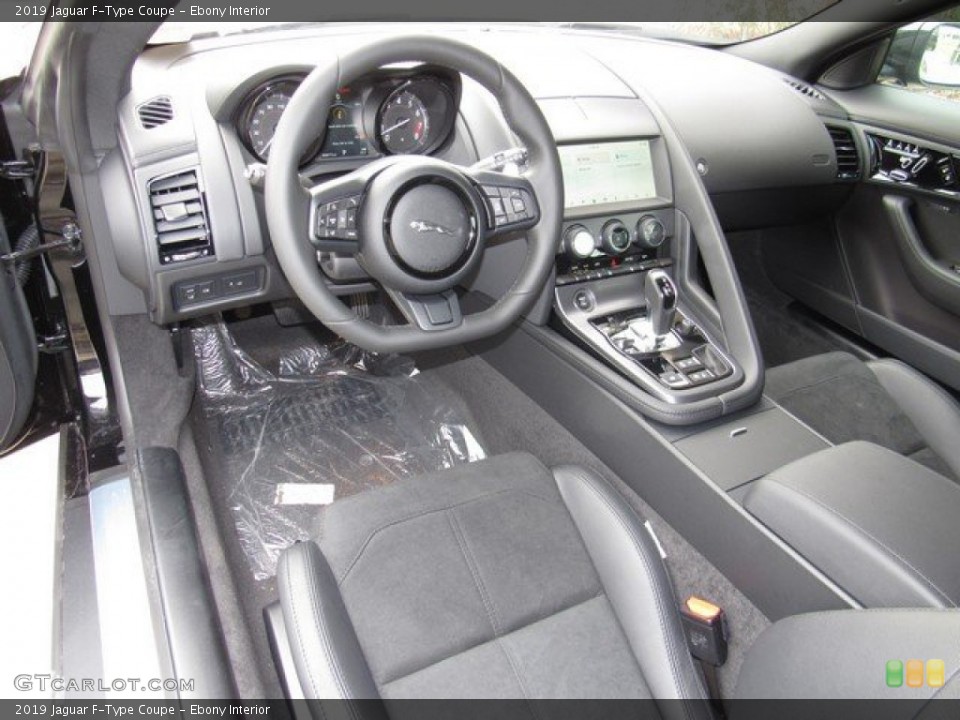 Ebony 2019 Jaguar F-Type Interiors