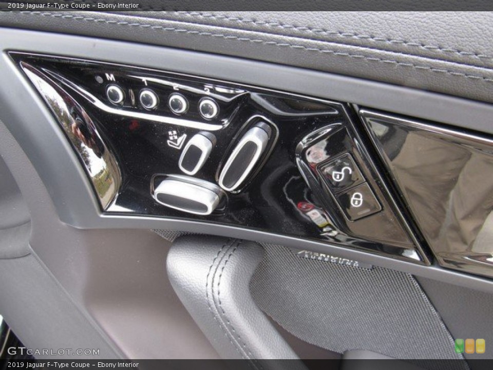 Ebony Interior Controls for the 2019 Jaguar F-Type Coupe #131712788