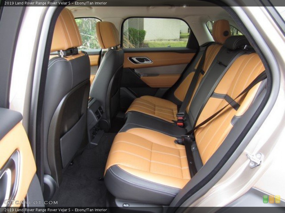 Ebony/Tan Interior Rear Seat for the 2019 Land Rover Range Rover Velar S #131718251