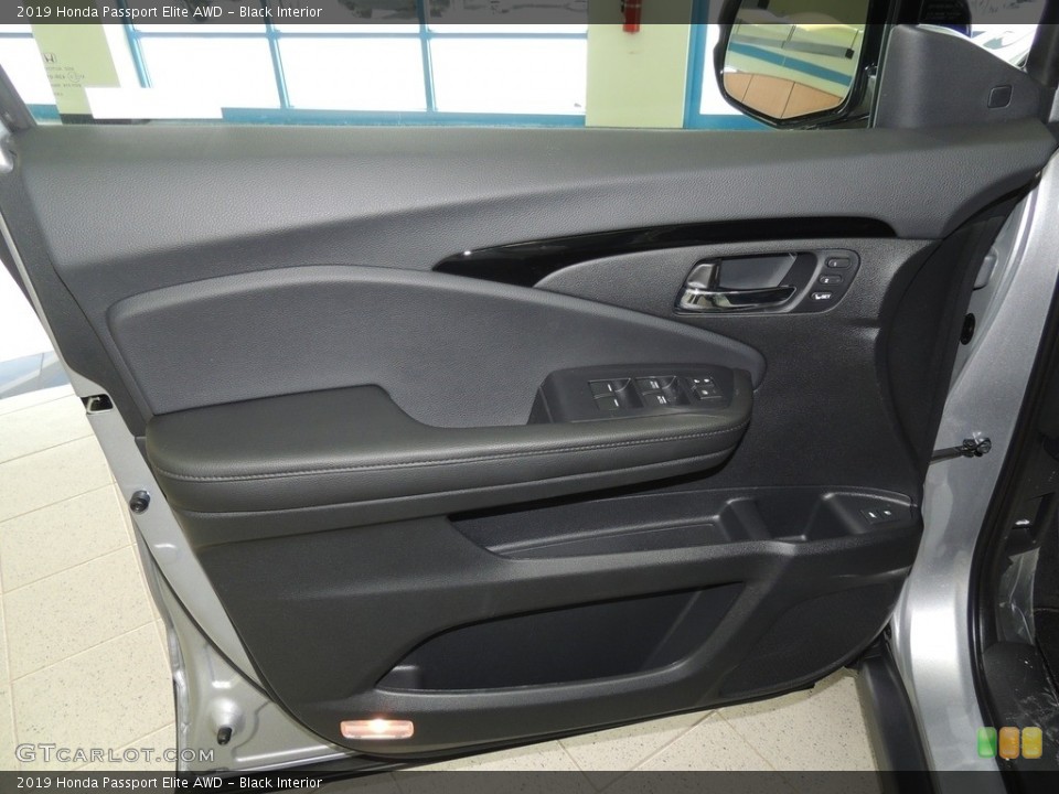 Black Interior Door Panel for the 2019 Honda Passport Elite AWD #131722599