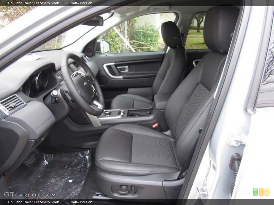 Ebony Interior Photo for the 2019 Land Rover Discovery Sport SE #131723322