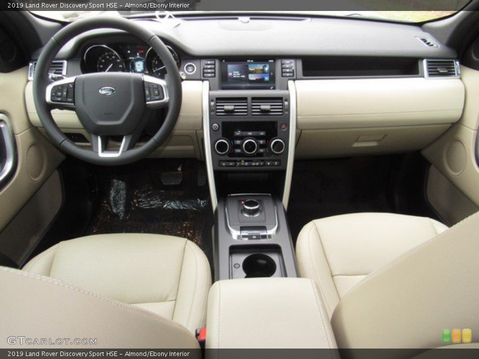 Almond/Ebony Interior Dashboard for the 2019 Land Rover Discovery Sport HSE #131724021