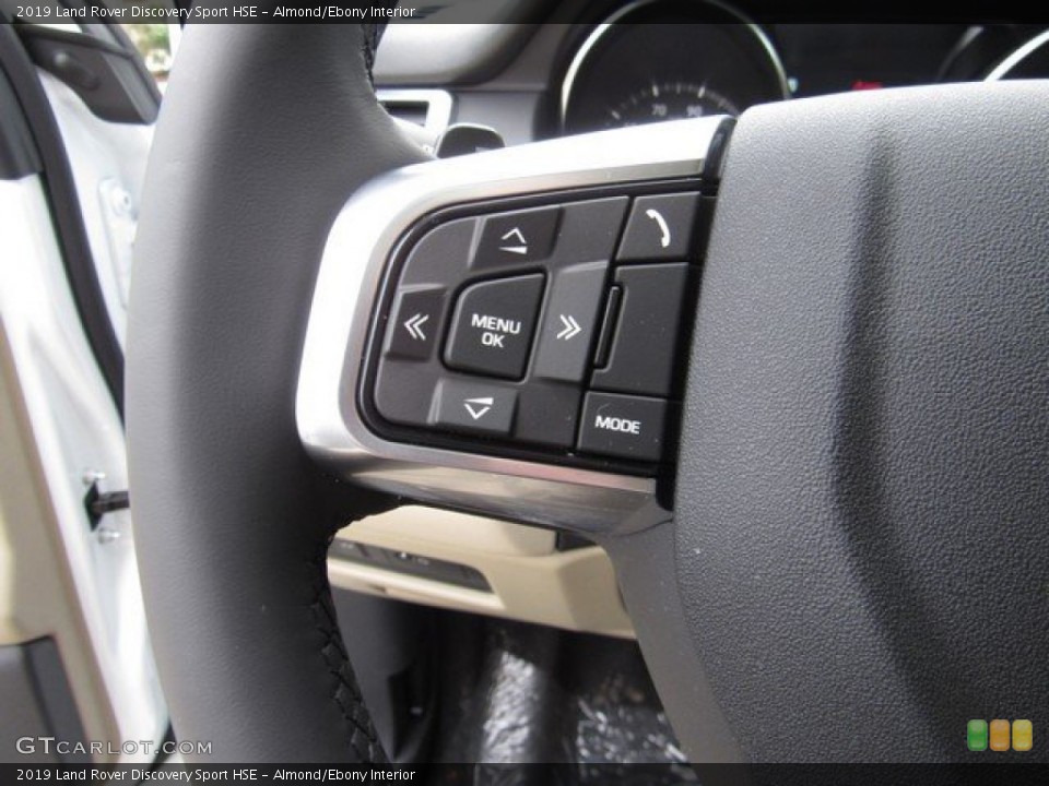 Almond/Ebony Interior Steering Wheel for the 2019 Land Rover Discovery Sport HSE #131724447