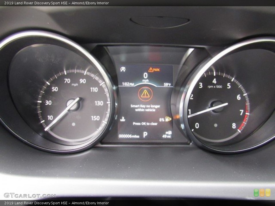 Almond/Ebony Interior Gauges for the 2019 Land Rover Discovery Sport HSE #131724489